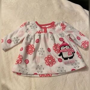Carter’s Girl fleece Long Sleeve Top size 3M